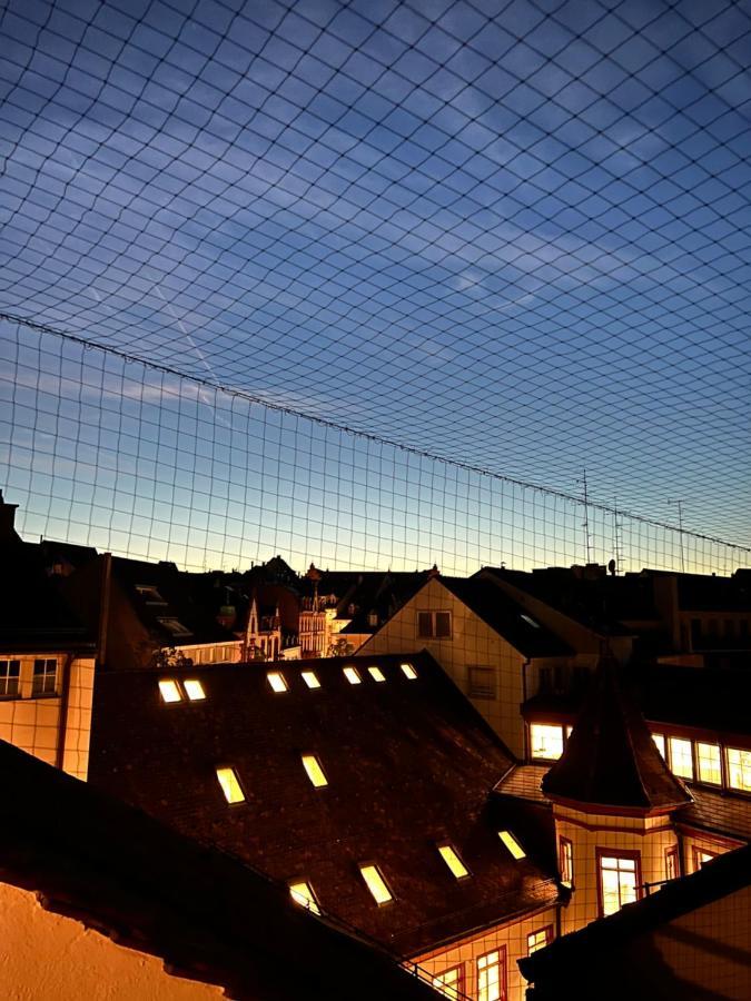 City Center Rooftop Balcony-Studio At Town Hall Basilej Exteriér fotografie